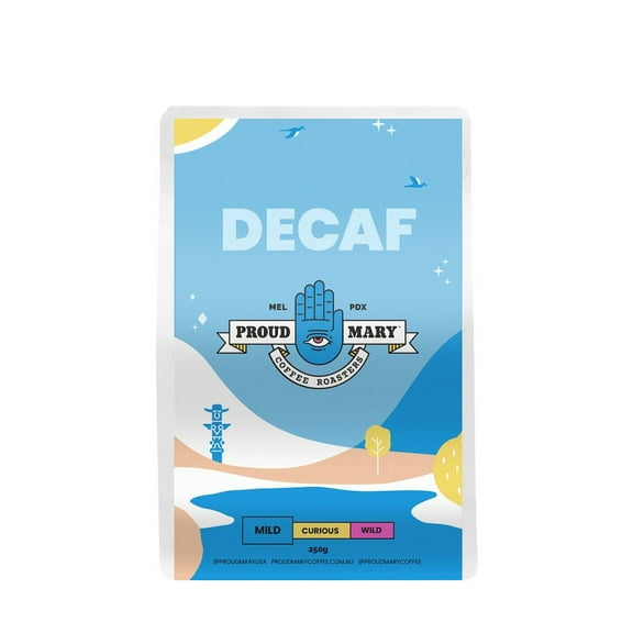 Colombia Decaf - EA - Roasted by Proud Mary Coffee - Whole Bean Coffee - 250 Gram Bag