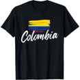 thumbnail image 1 of Colombia Flag Colombian Funny Colombiano Pride T-Shirt mens t shirt，black，women，funny，misfits，men，journey, 1 of 4