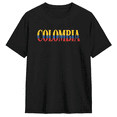 thumbnail image 1 of Colombia Flag Cool Graphic Tee For Men And Women, Travel Vacation Cotton Short Sleeves T-Shirt, 1 of 6