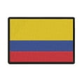 thumbnail image 1 of Colombia Flag Embroidered Iron-on Patch, 1 of 2