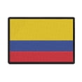 thumbnail image 1 of Colombia Flag Embroidered Iron-on Patch, 1 of 2