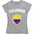 thumbnail image 1 of Colombia Flag World Cup Soccer Colombian National Flag Pride Women's T-Shirt, 1 of 4