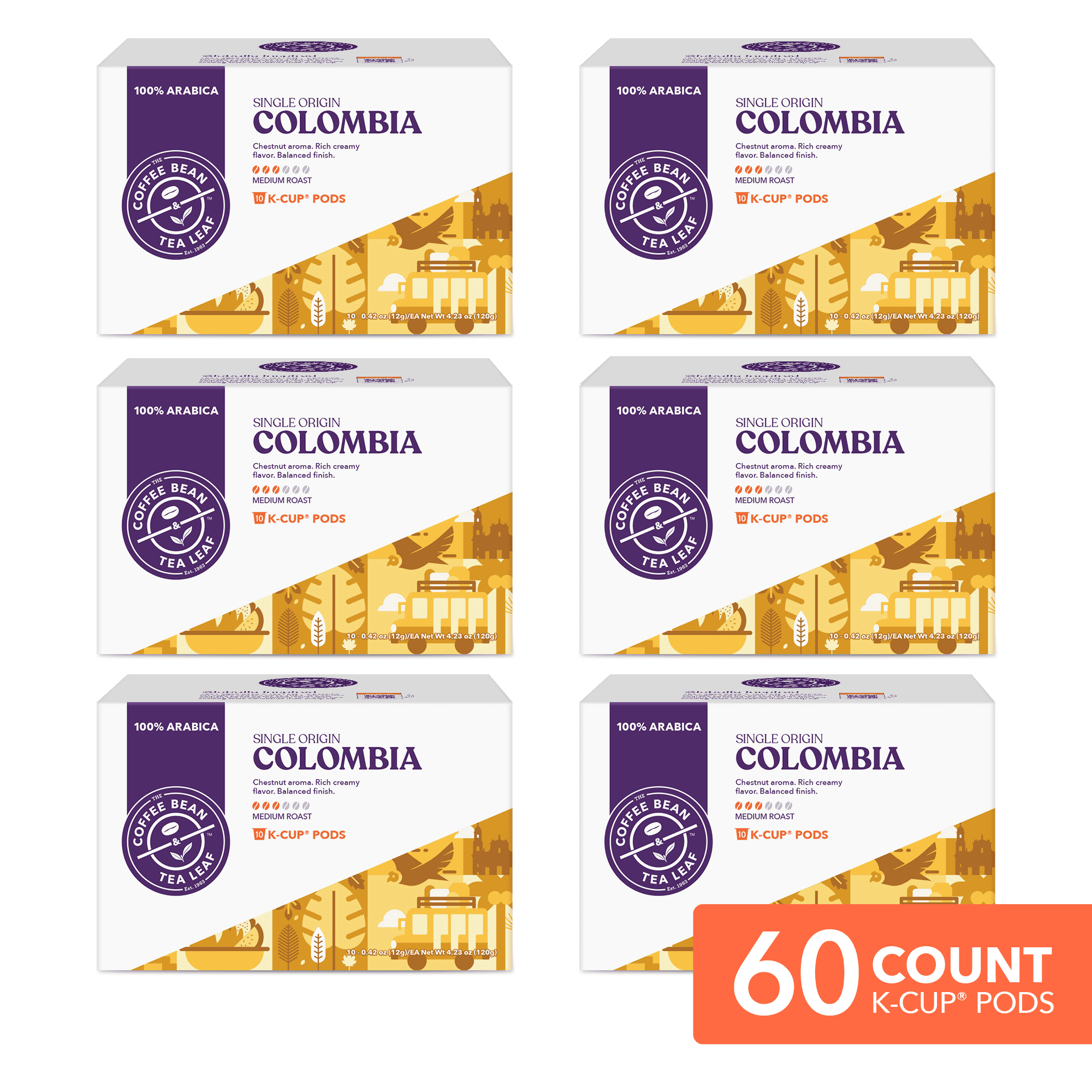 Colombia K-CUP MEDIUM ROAST- 12g Single Serve