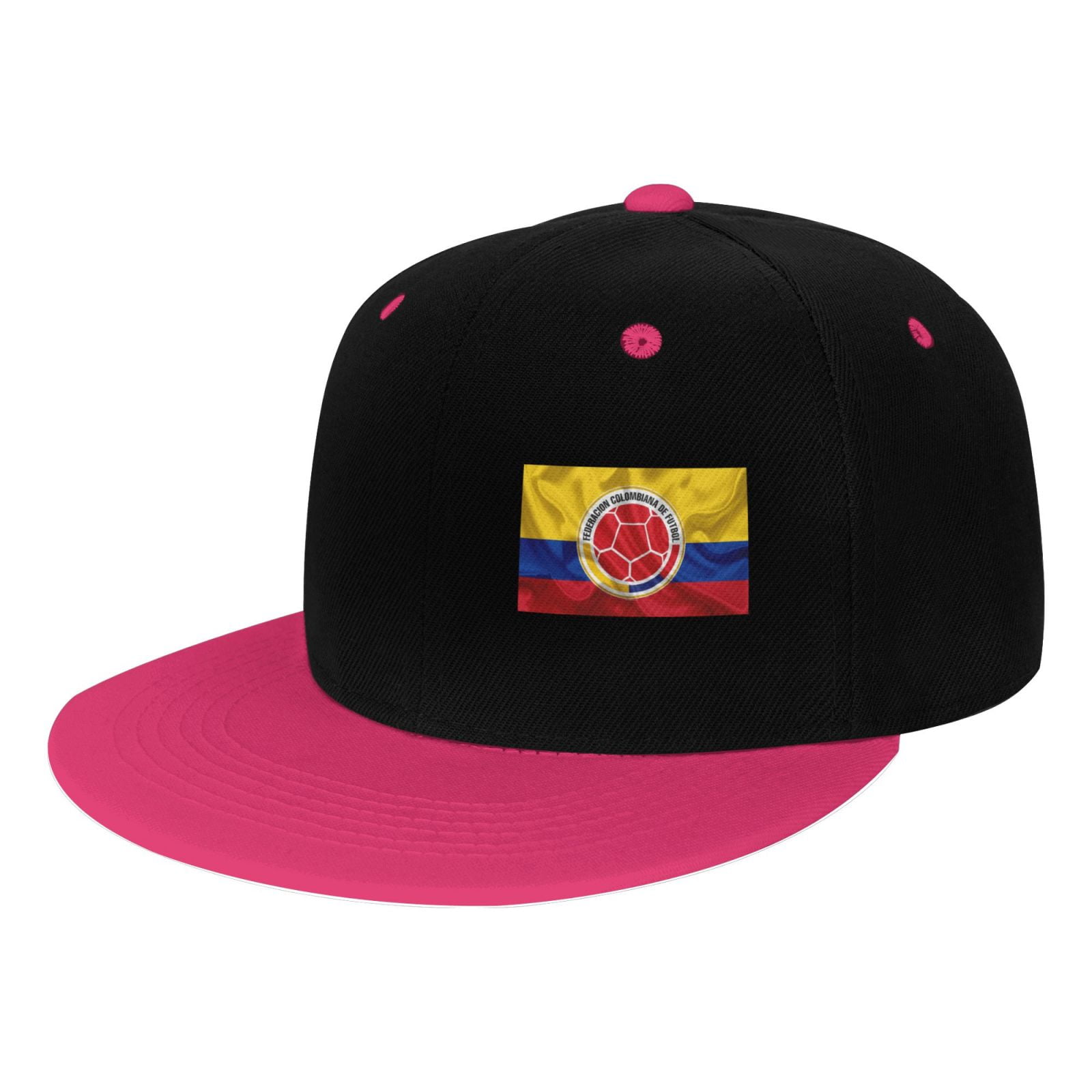 Colombia National Flag Soccer Football Lover Adjustable Snapback Hat For Men Women Unisex Hip Hop Baseball Cap Hats Walmart