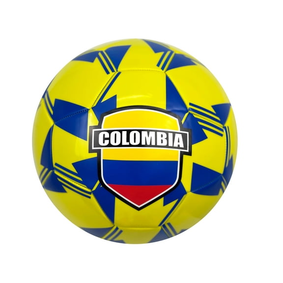 Icon Sports Yellow Colombia Soccer Ball Size 5