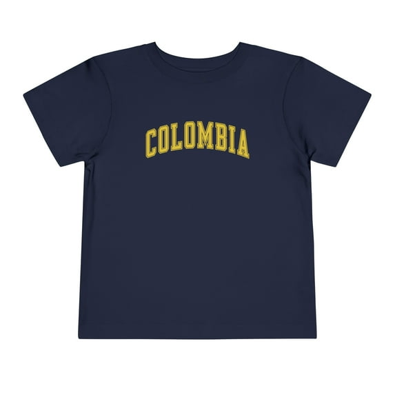 Colombia Toddler Shirt Gifts Boy Girl Size 2T-5T