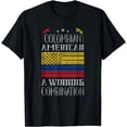 thumbnail image 1 of Colombian American, A Winning Combination - Colombia Pride T-Shirt, 1 of 4