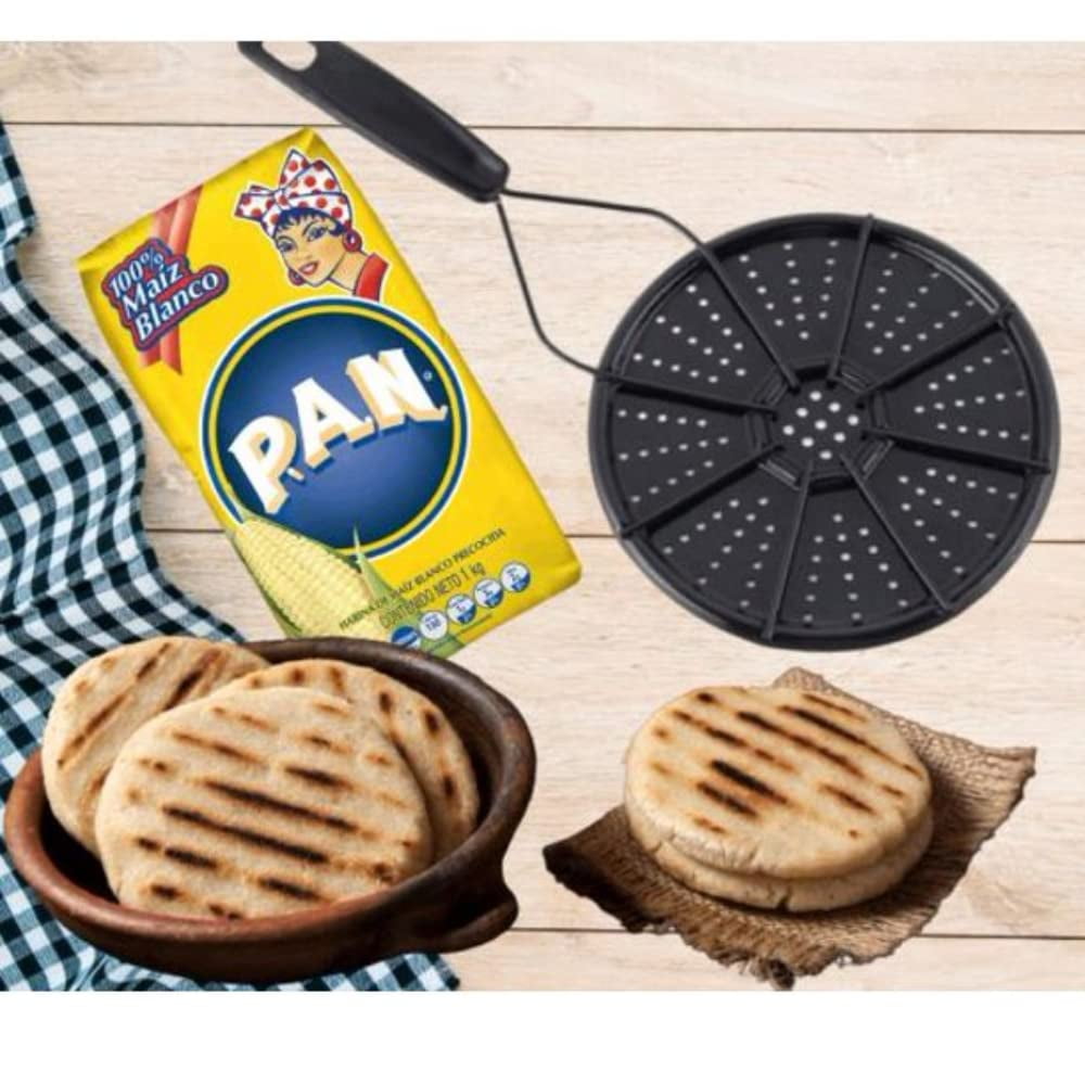 Colombian Arepa Grill Set with Harina Pan Included