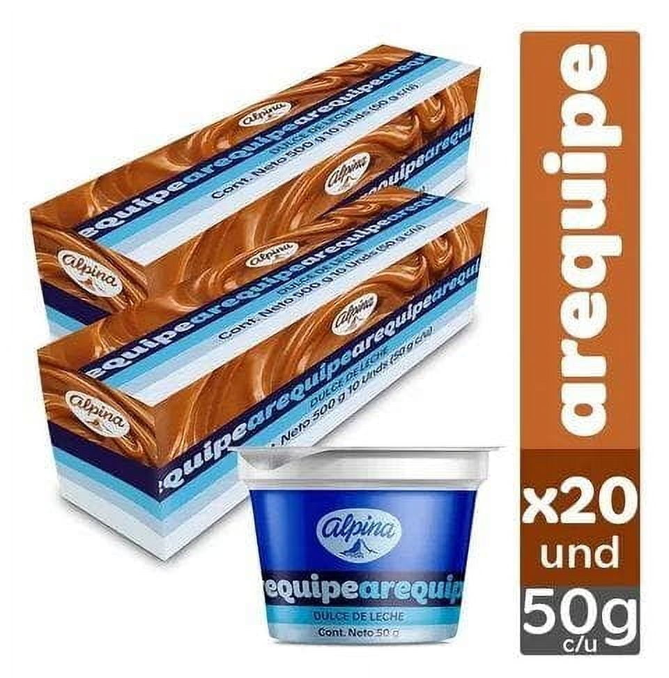 Colombian Arequipe (Pck of 2 - 10 Count per pck) colombian snack for family dulce colombiano Arequipe colombiano colombian food