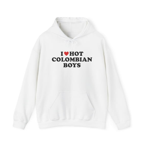 Colombian Boys Wife Girlfriend Husband Hoodie Gifts Hooded Sweatshirt Shirt