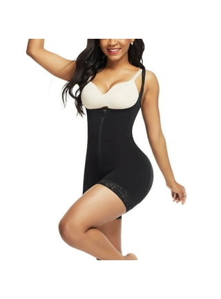  Faja Mujer Reductora Colombiana Shapewear for Women Bumps  Smoother Chaleco Covered Boning Adjustable Straps 3-Row Hooks Vest :  Clothing, Shoes & Jewelry