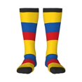 thumbnail image 1 of Colombian Flag Knee High Socks for Women Long Leg Warmers Socks, 1 of 7