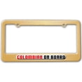 thumbnail image 1 of Colombian On Board License Plate Frame, 1 of 1