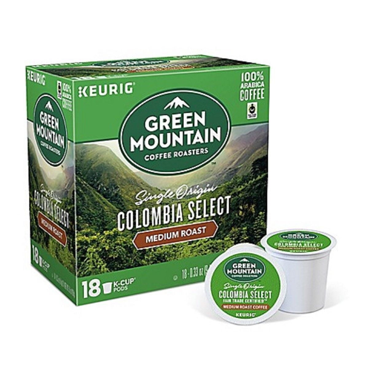 Colombian Select Coffee 18 count  K cup