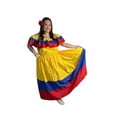thumbnail image 1 of Colombian Traditional Dress - Flag Style, 1 of 10