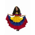 thumbnail image 1 of Colombian Traditional Tri-color Dress for Girls, 1 of 9