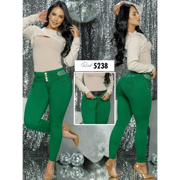 Colombian butt lifting jean with shapewear