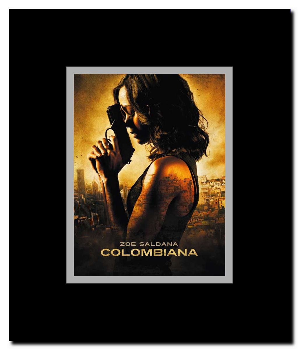 Colombiana Framed Movie Poster