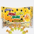 thumbnail image 1 of Colombina Bon Bon Bum Maracuyá (Parcha) Passion Fruit Flavor Lollipops with Bubble Gum Center 14.4oz Bag (48 Count) - Imported from Colombia, 1 of 3