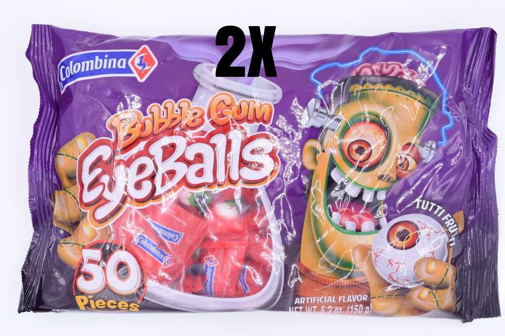 These Bubble Gum Eyeballs are really just white gumballs with eyeball  packaging : r/assholedesign
