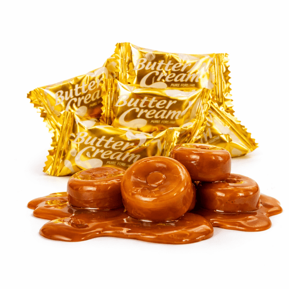 Colombina Butter Toffee Hard Candy - Individually Wrapped - 1 lb