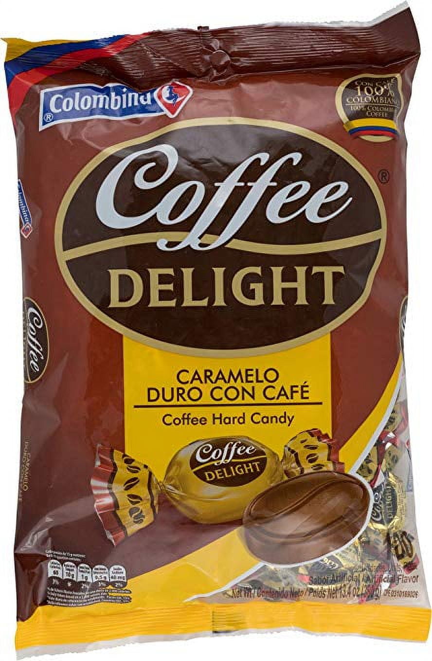 Colombina Coffee Delight 100 Colombian Coffee Hard Candy (Pack of 100
