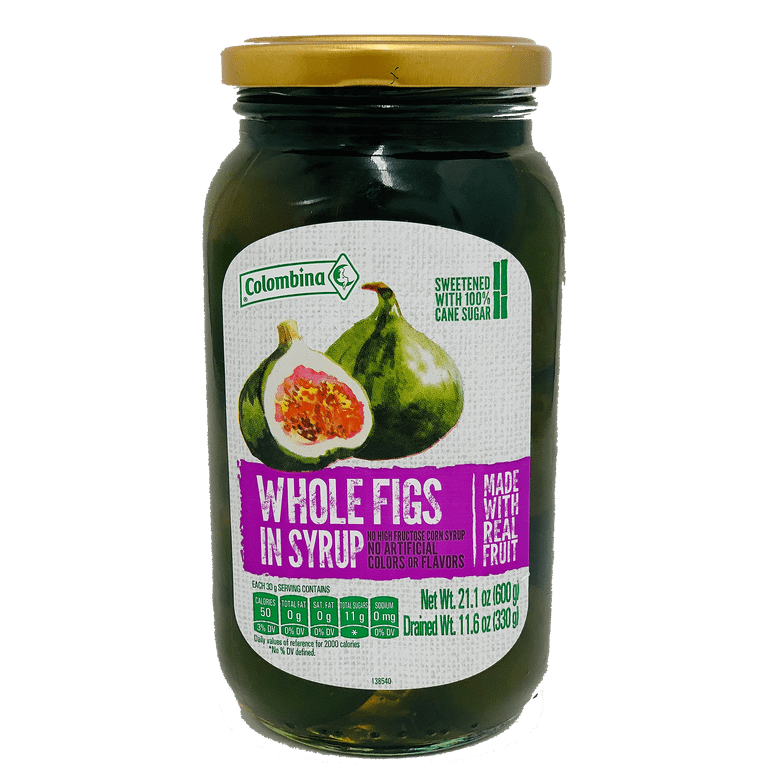 Colombina Dulce De Brevas Figs In Heavy Syrup, Ounce