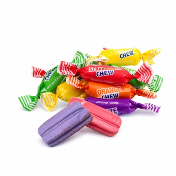 Colombina Fruit Chews Candy - Assorted Flavors - 5 lb