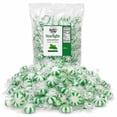 thumbnail image 1 of Colombina Spearmint Starlight Mints 2 lb Bag Individually Wrapped Hard Candy Gluten Free Bulk Candy, 1 of 8