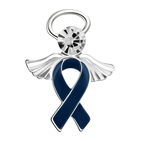Colon Cancer Awareness Angel Pins
