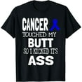 thumbnail image 1 of Colon Cancer Awareness Colon Cancer Survivor Gifts For Women T-Shirt, 1 of 3