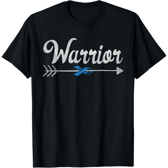Colon Cancer Awareness Colonoscopy Warrior Survivor Gift T-Shirt