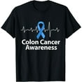 thumbnail image 1 of Colon Cancer Awareness Colorectal Cancer Month T-Shirt, 1 of 4