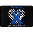 thumbnail image 1 of Colon Cancer Awareness Doormat Front Door Rug, 24"X16" Absorbent Machine Washable Inside Door Mat, Non Slip Low-Profile Entrance Rug for Entry, Back Door, 1 of 5