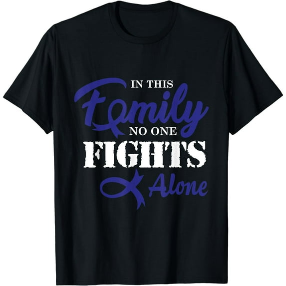 Colon Cancer Fight Cancer Ribbon T-Shirt