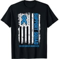 thumbnail image 1 of Colon Cancer Shirts Support Squad Colon Cancer Awareness T-Shirt, 1 of 4