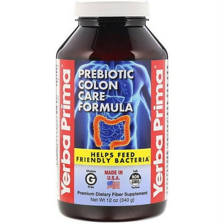Yerba Prima Prebiotic Colon Care Formula - 12 oz