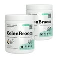 thumbnail image 1 of ColonBroom Psyllium Husk Powder & Stevia, Cleanse for Gut Health, Tropical Fruits (100 Servings), 1 of 7