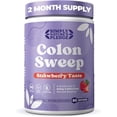 thumbnail image 1 of ColonSweep Psyllium Husk Powder Colon Cleanser - Vegan, Gluten Free Fiber Supplement - Safe Colon Cleanse for Constipation Relief, Bloating Relief & Gut Health -16 OZ (60 Servings), 1 of 9