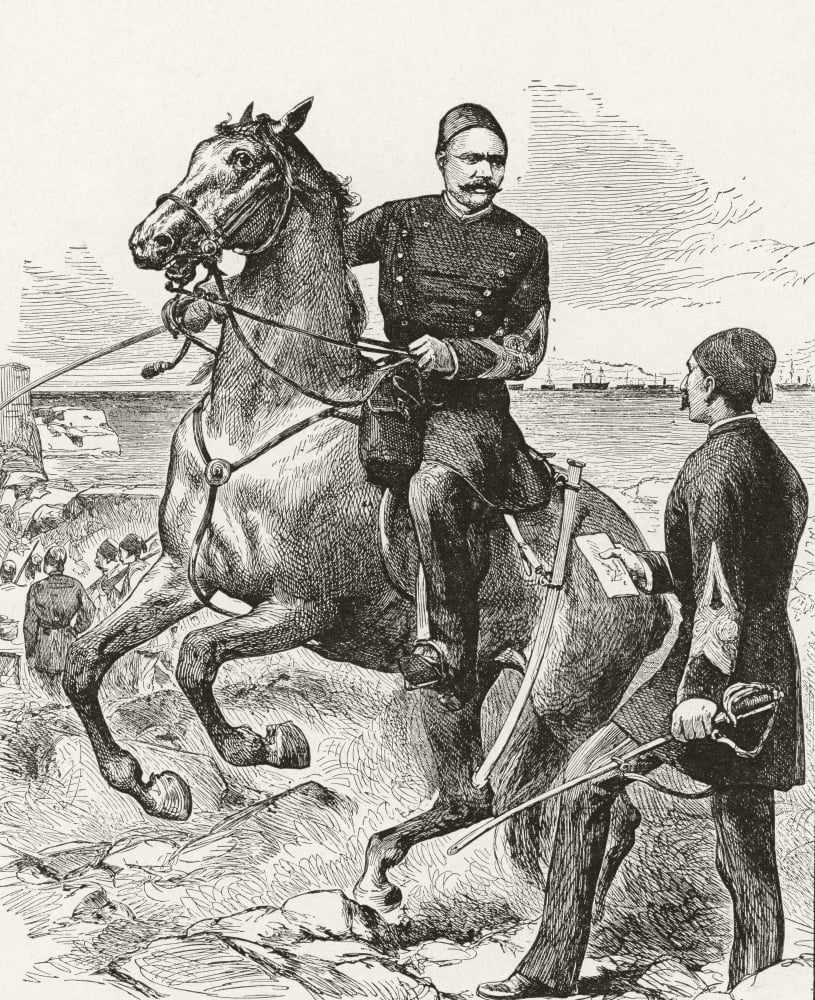 Colonel Ahmed Orabi or Ahmed Urabi 1841 Canvas Art - Ken Welsh Design Pics (24 x 30)