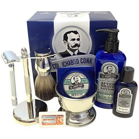 Colonel Conk Complete 8-Piece Shave Kit
