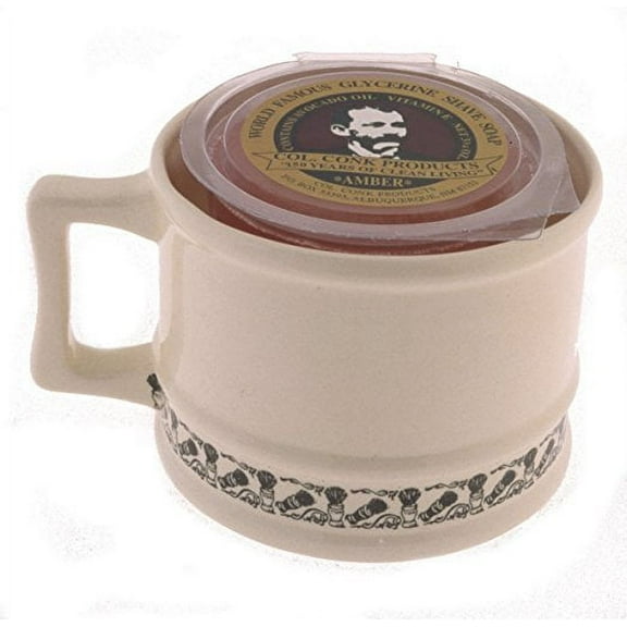 Colonel Conk Model 129 Super Shave Mug with Soap