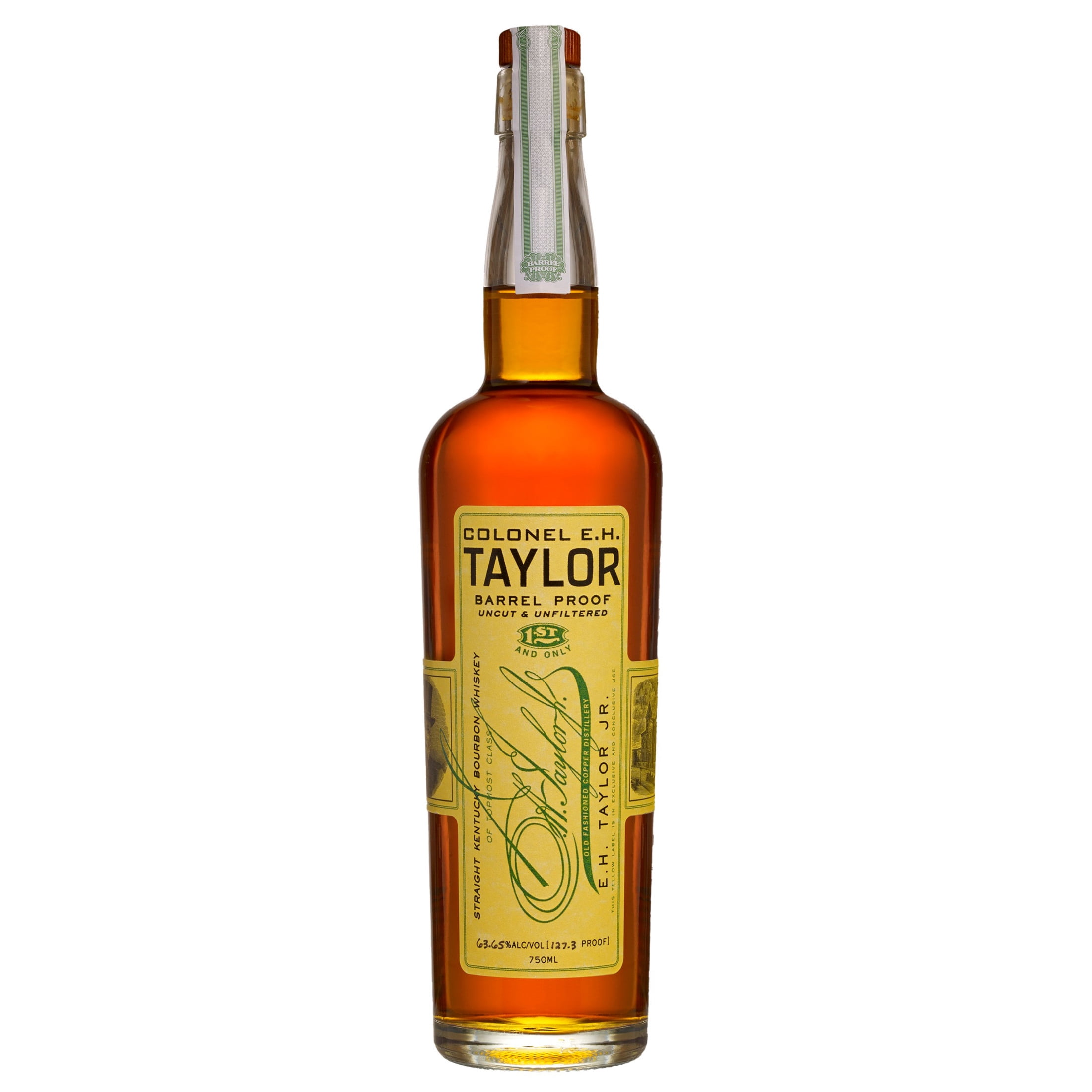 Colonel E. H. Taylor Barrel Proof Straight Kentucky Bourbon Whiskey, 750ml, Proof Varies
