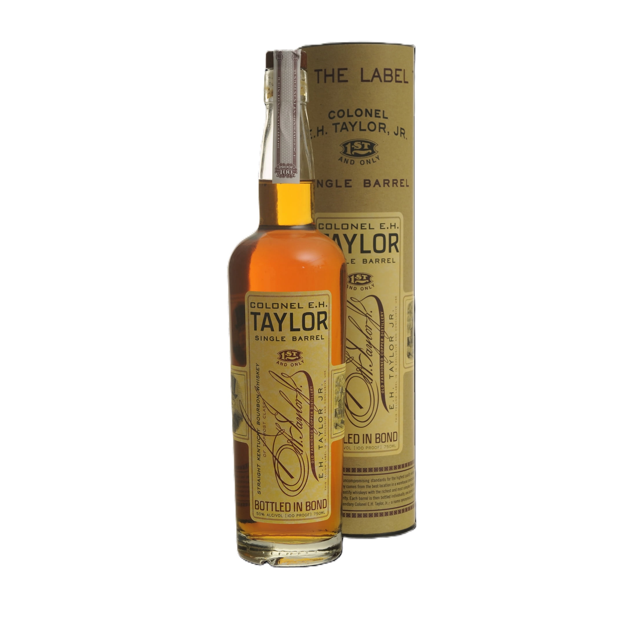 Colonel E. H. Taylor Single Barrel Kentucky Straight Bourbon Whiskey, 750ml 100 Proof