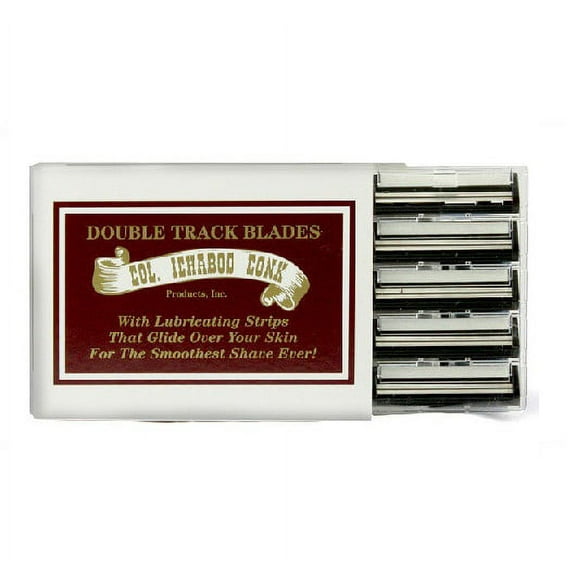 Colonel Ichabod Conk Trac II Razor Blades 10 ct. + Cat Line Makeup Tutorial