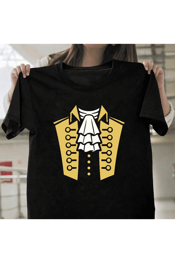 Colonial 18th Century Historic America Costume Funny History Unisex T-Shirt, up to size 3XL.