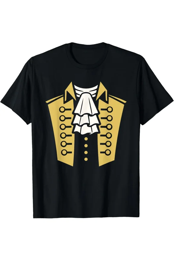 Colonial 18th Century Historic America Costume Funny History Unisex T-Shirt ,up to size 5XL