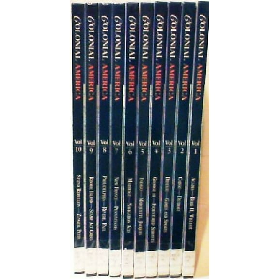 Pre-Owned Colonial America, the Birth of the Nation (10 Volume Set) (Hardcover) 0717291936 9780717291939