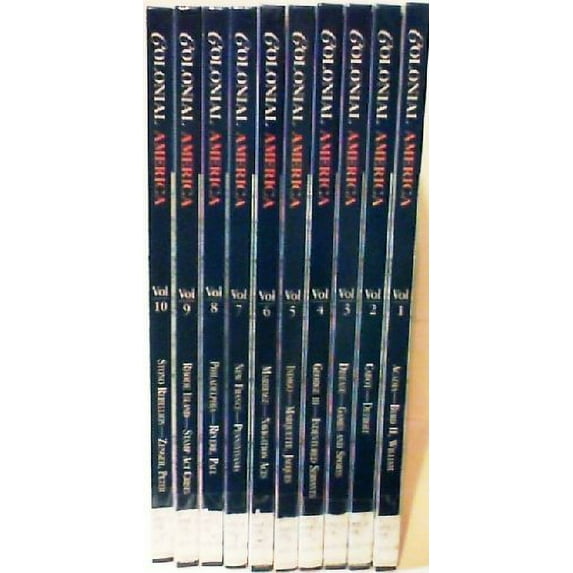 Pre-Owned Colonial America, the Birth of the Nation (10 Volume Set) (Hardcover) 0717291936 9780717291939