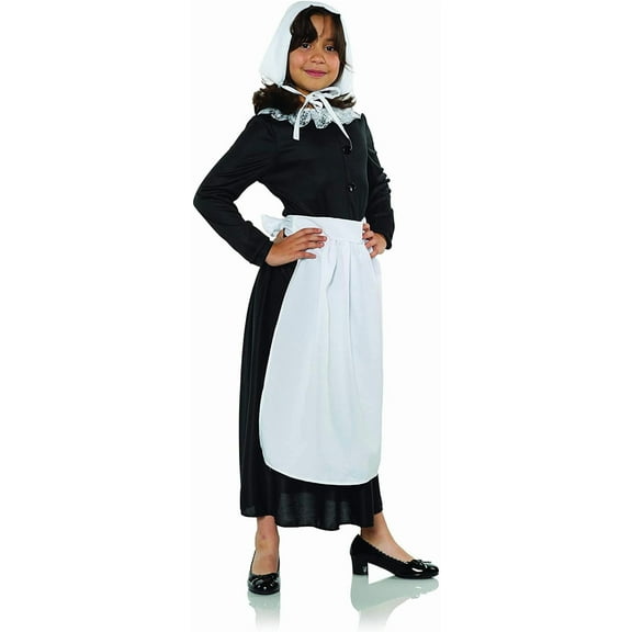 Childs Prairie Girl Colonial Apron Costume Accessory Kit